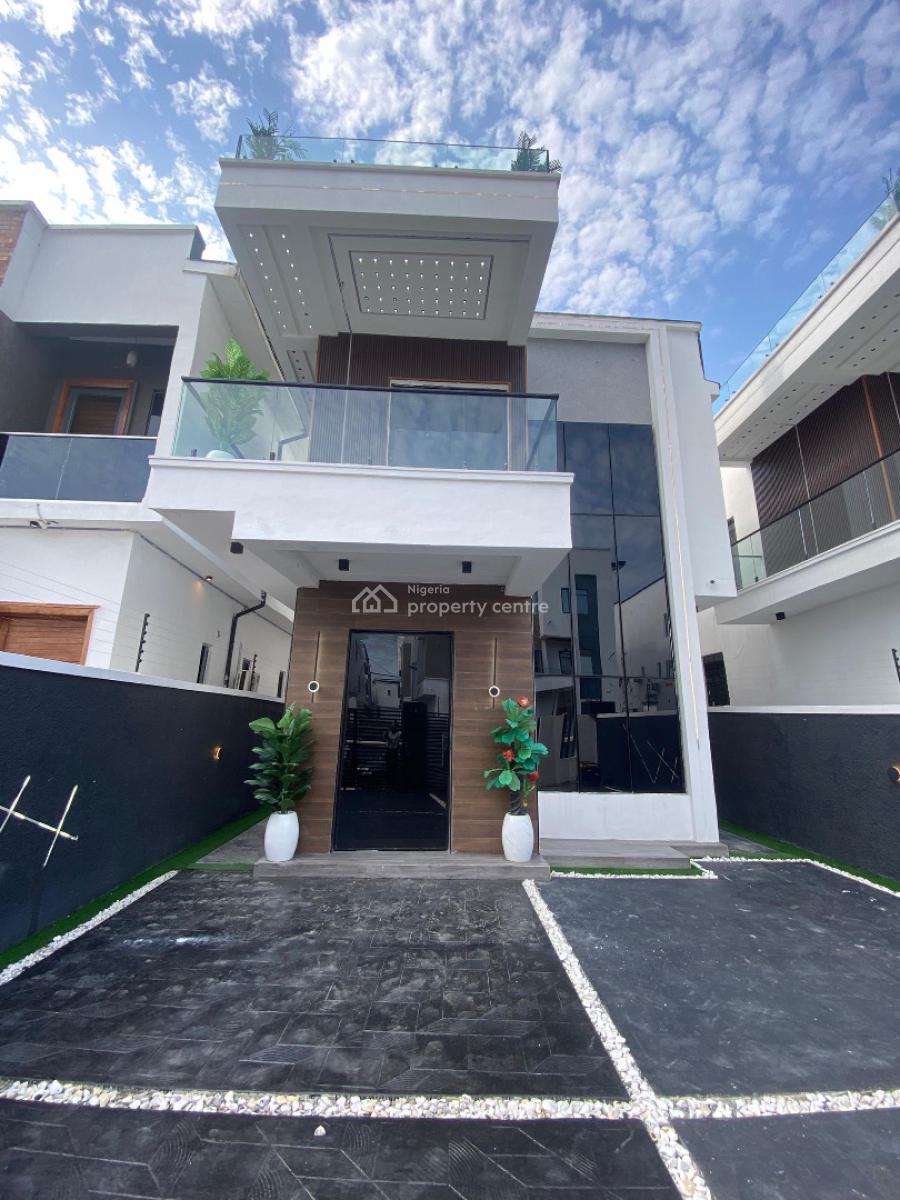 an Adorable 5 Bedroom Fully Detached Duplex - Bq, Ajah, Lagos, Detached Duplex for Sale