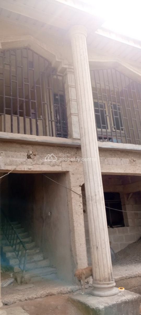 Spacious 2 Bedroom Flat Upstairs, Short Drive From Arepo Bus Stop, Ascon, Ibafo, Ogun, Flat / Apartment for Rent