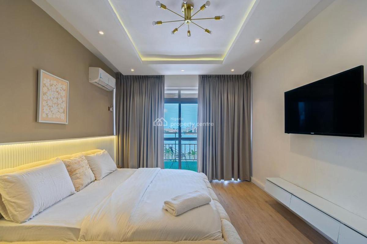 Exquisite 3 Bedroom Waterfront Apartment Available, Lekki Phase 1, Lekki, Lagos, Flat / Apartment Short Let