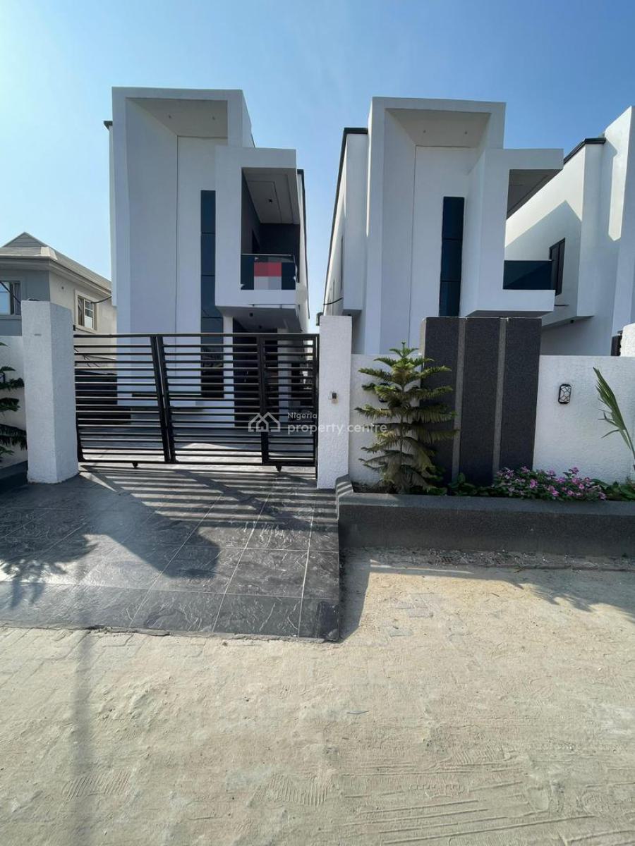 Luxury 5 Bedroom Fully Detached Duplex with Bq & Swimming Pool, Ajah, Lagos, Detached Duplex for Sale