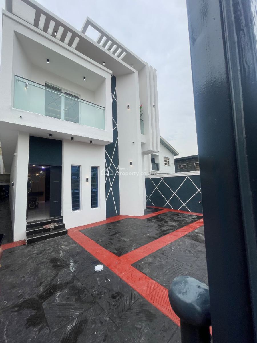 Fully Newly Built 5 Bedroom Detached House with 2 Rooms Boys Quarter, Off Puposola Road, New Oko-oba, Agege, Lagos, Detached Duplex for Sale