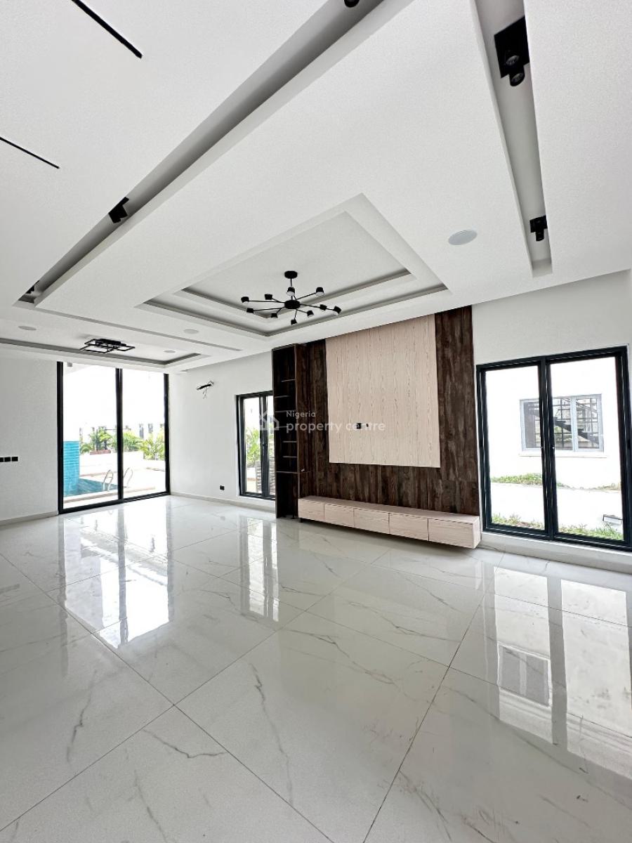 5 Bedroom Detached with Bq, Pool, Cinema and Rooftop Terrace, Ikate Elegushi, Lekki, Lagos, Detached Duplex for Sale