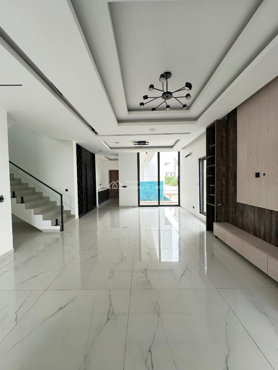 5 Bedroom Detached with Bq, Pool, Cinema and Rooftop Terrace, Ikate Elegushi, Lekki, Lagos, Detached Duplex for Sale