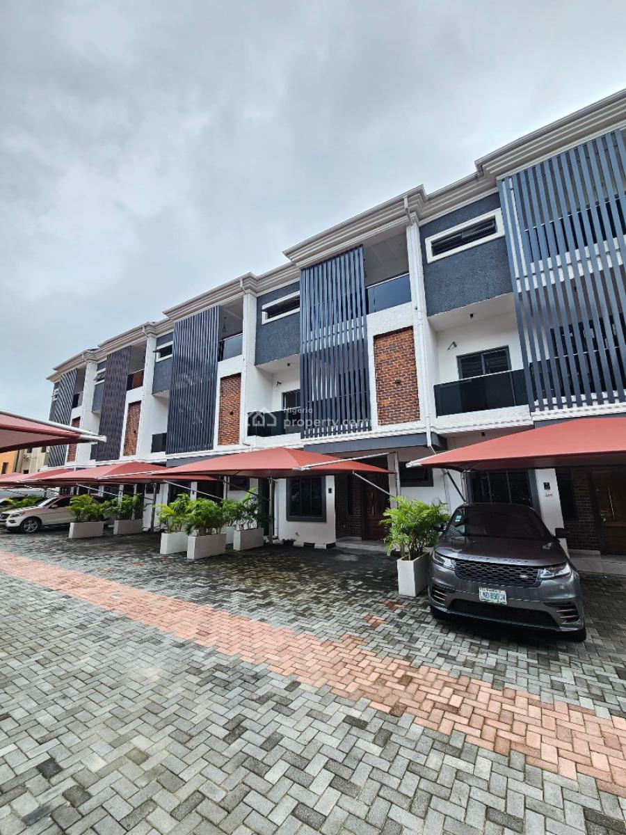 Well-built Spacious Luxury 4 Bedroom Terrace Duplex, Ikate Elegushi, Lekki, Lagos, Terraced Duplex for Sale