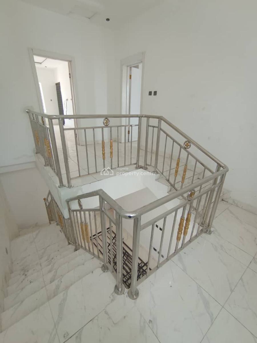 4 Bedroom Terrace Apartment &installed 12kva Solar Panel, Beside Oba Elegushi Palace, Ikate, Ikate Elegushi, Lekki, Lagos, Terraced Duplex for Sale