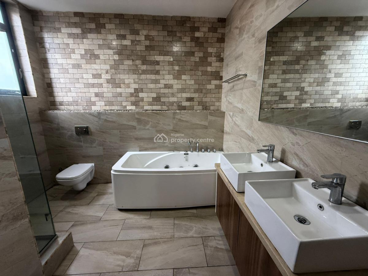 Fully Serviced Luxury 3 Bedroom Apartment with a Study Room and a Maid, Ikoyi, Lagos, Flat / Apartment for Rent