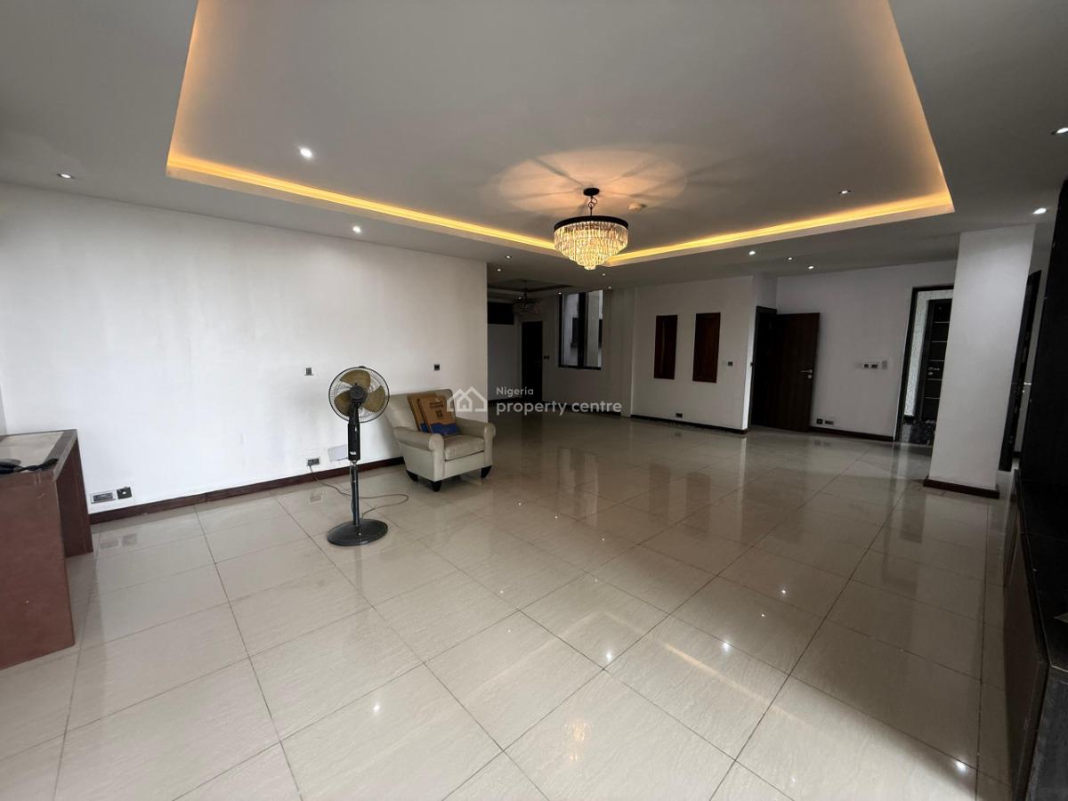 Fully Serviced Luxury 3 Bedroom Apartment with a Study Room and a Maid, Ikoyi, Lagos, Flat / Apartment for Rent