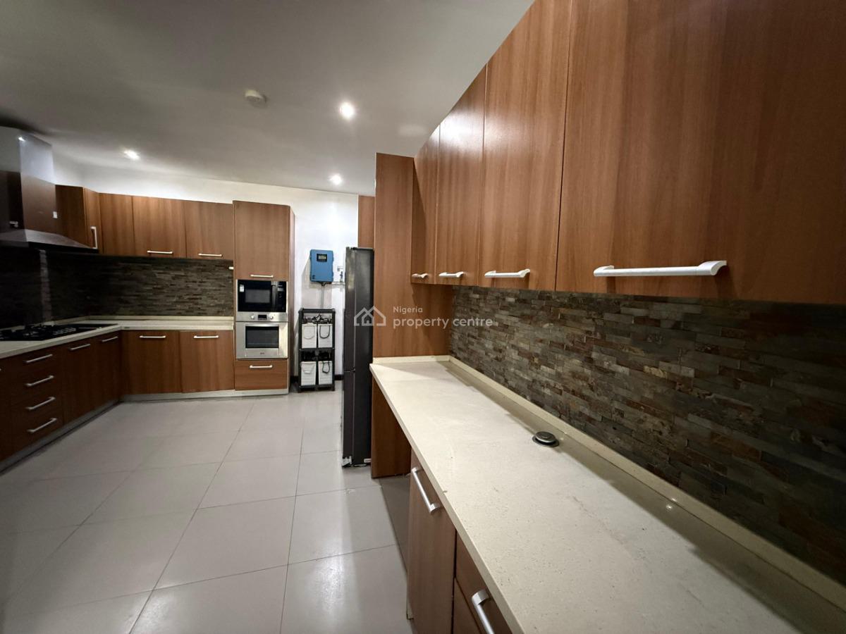 Fully Serviced Luxury 3 Bedroom Apartment with a Study Room and a Maid, Ikoyi, Lagos, Flat / Apartment for Rent