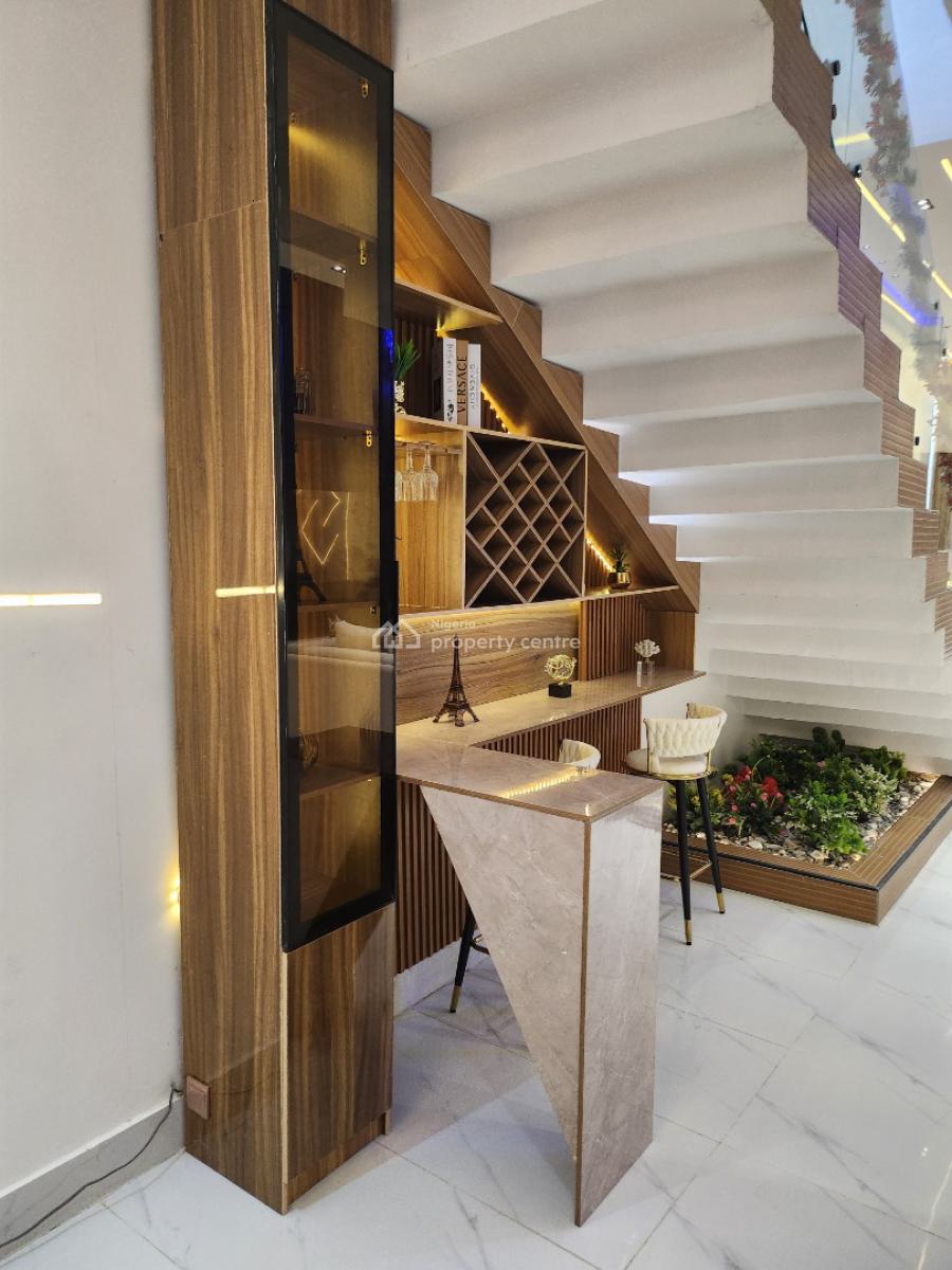 Newly Built 5 Bedrooms Apartment, Lekki Palm City Estate, Ado, Ajah, Lagos, House Short Let