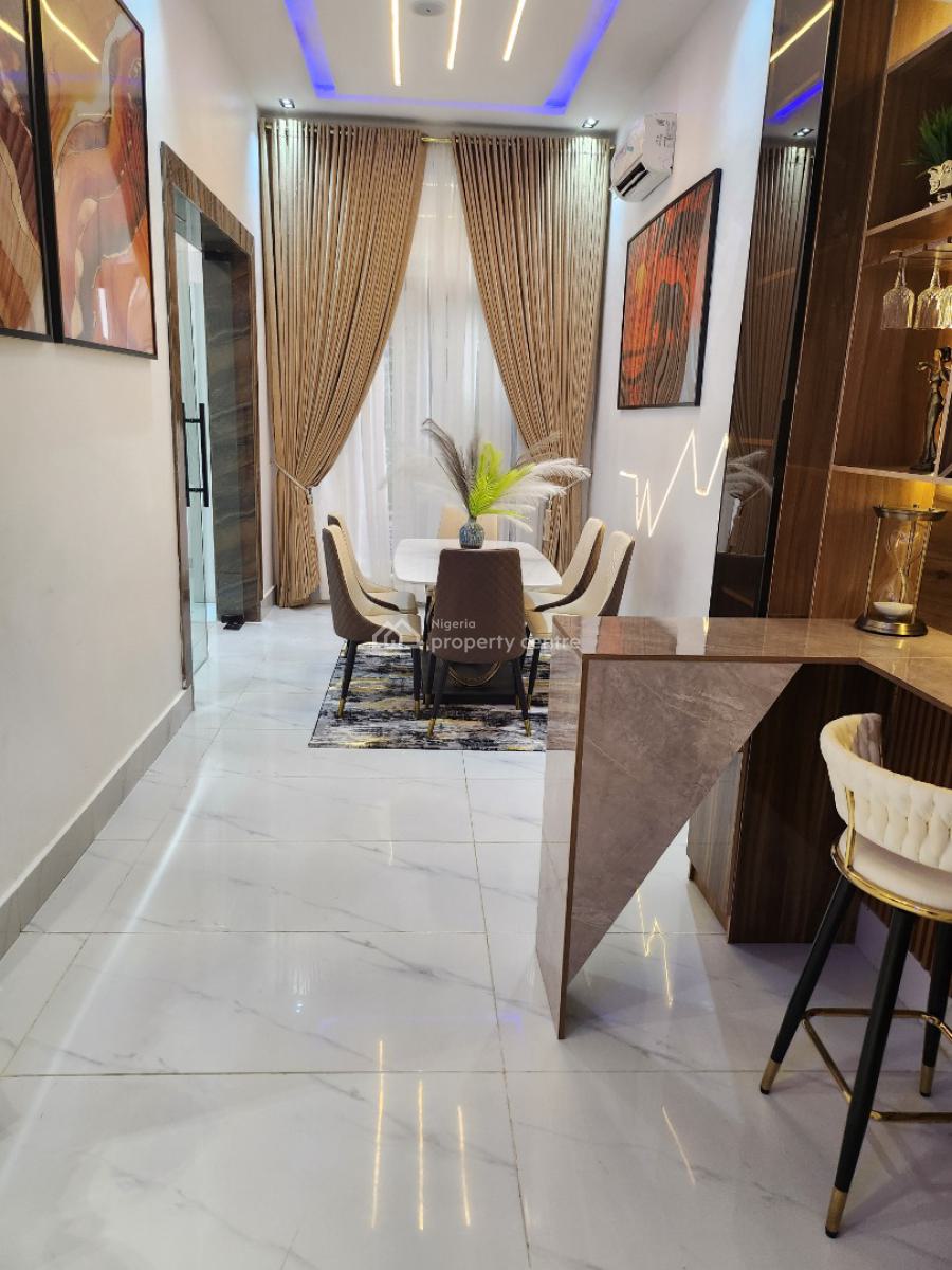 Newly Built 5 Bedrooms Apartment, Lekki Palm City Estate, Ado, Ajah, Lagos, House Short Let