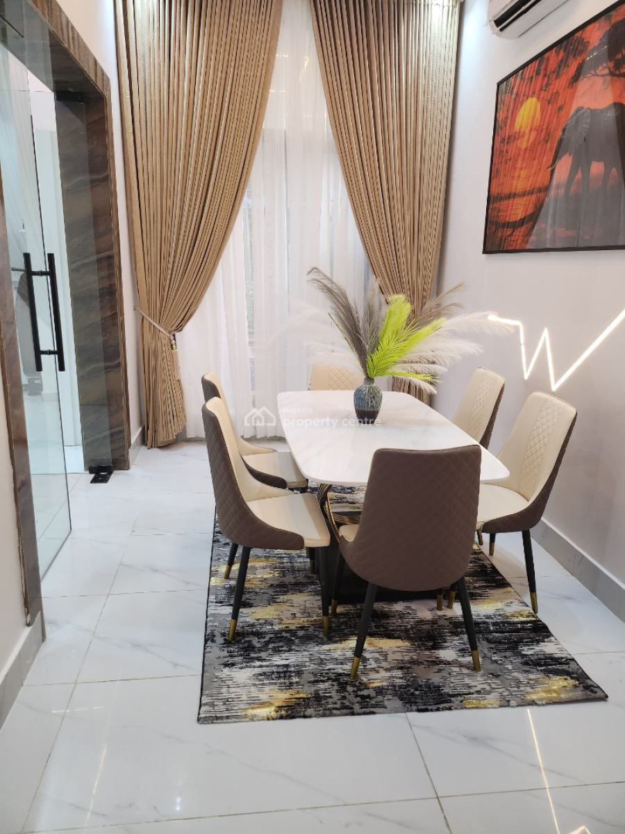 Newly Built 5 Bedrooms Apartment, Lekki Palm City Estate, Ado, Ajah, Lagos, House Short Let