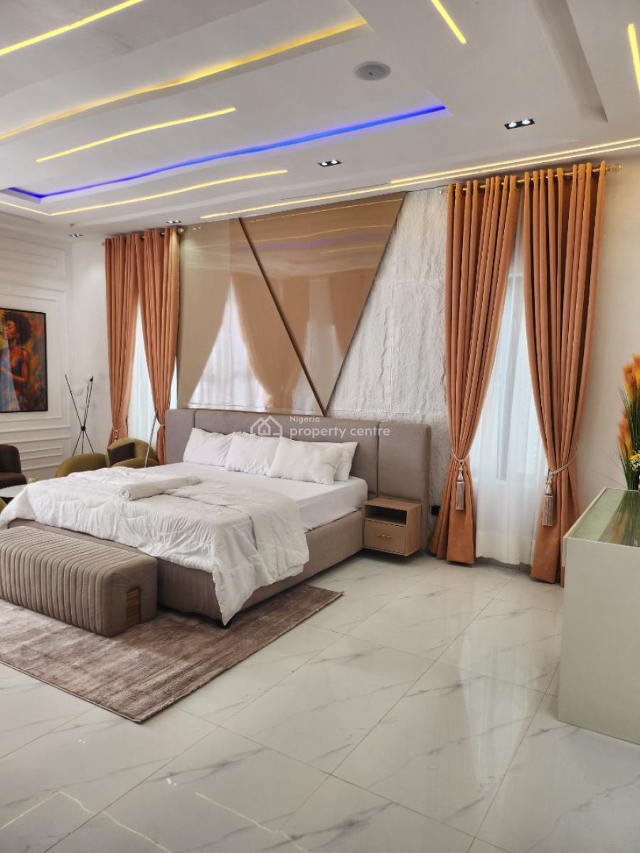 Newly Built 5 Bedrooms Apartment, Lekki Palm City Estate, Ado, Ajah, Lagos, House Short Let