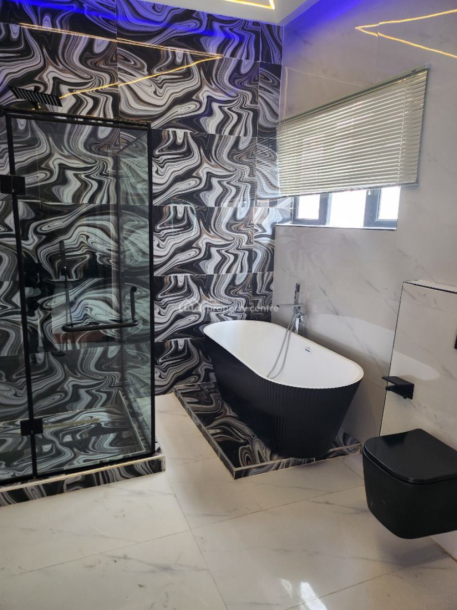 Newly Built 5 Bedrooms Apartment, Lekki Palm City Estate, Ado, Ajah, Lagos, House Short Let