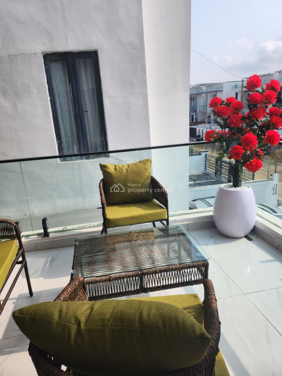 Newly Built 5 Bedrooms Apartment, Lekki Palm City Estate, Ado, Ajah, Lagos, House Short Let