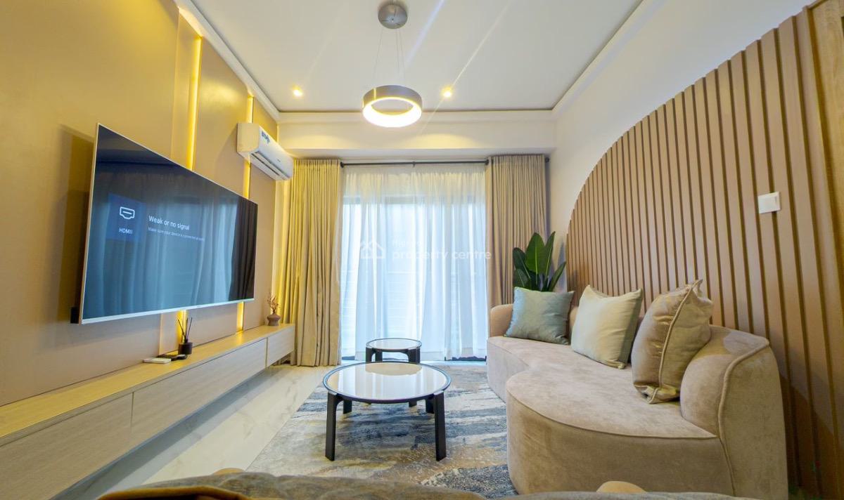 a Luxury Furnished and Serviced One Bedroom Apartment, Lekki Phase 1, Lekki, Lagos, Mini Flat (room and Parlour) for Rent