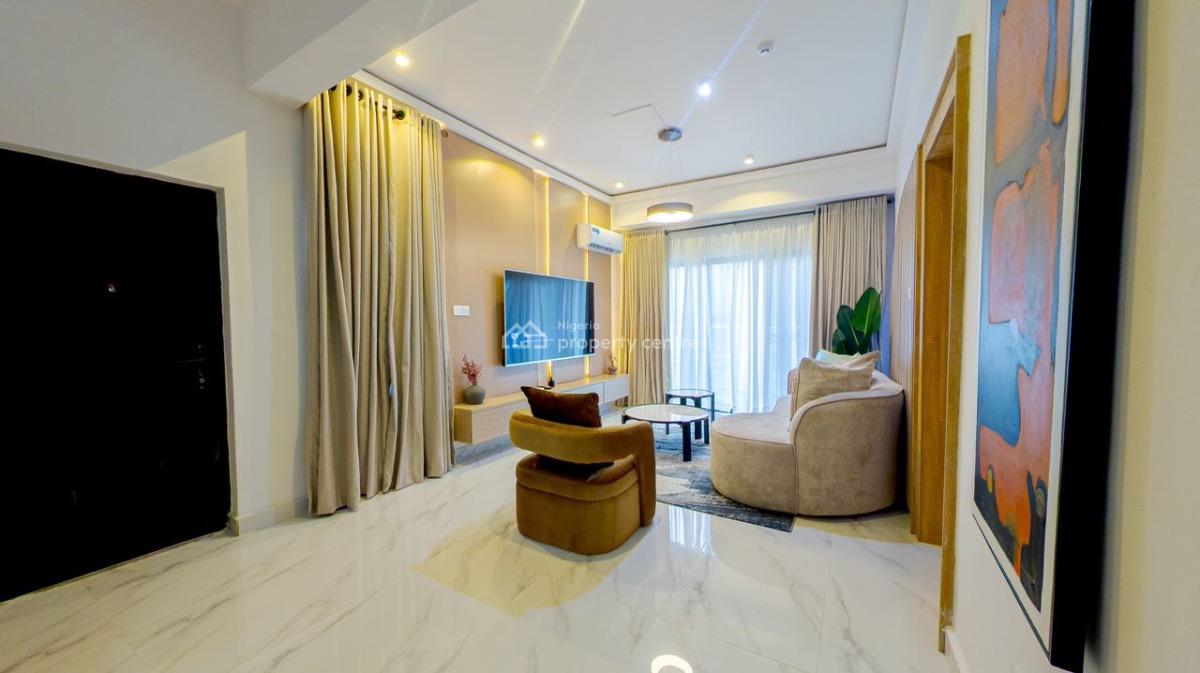 a Luxury Furnished and Serviced One Bedroom Apartment, Lekki Phase 1, Lekki, Lagos, Mini Flat (room and Parlour) for Rent