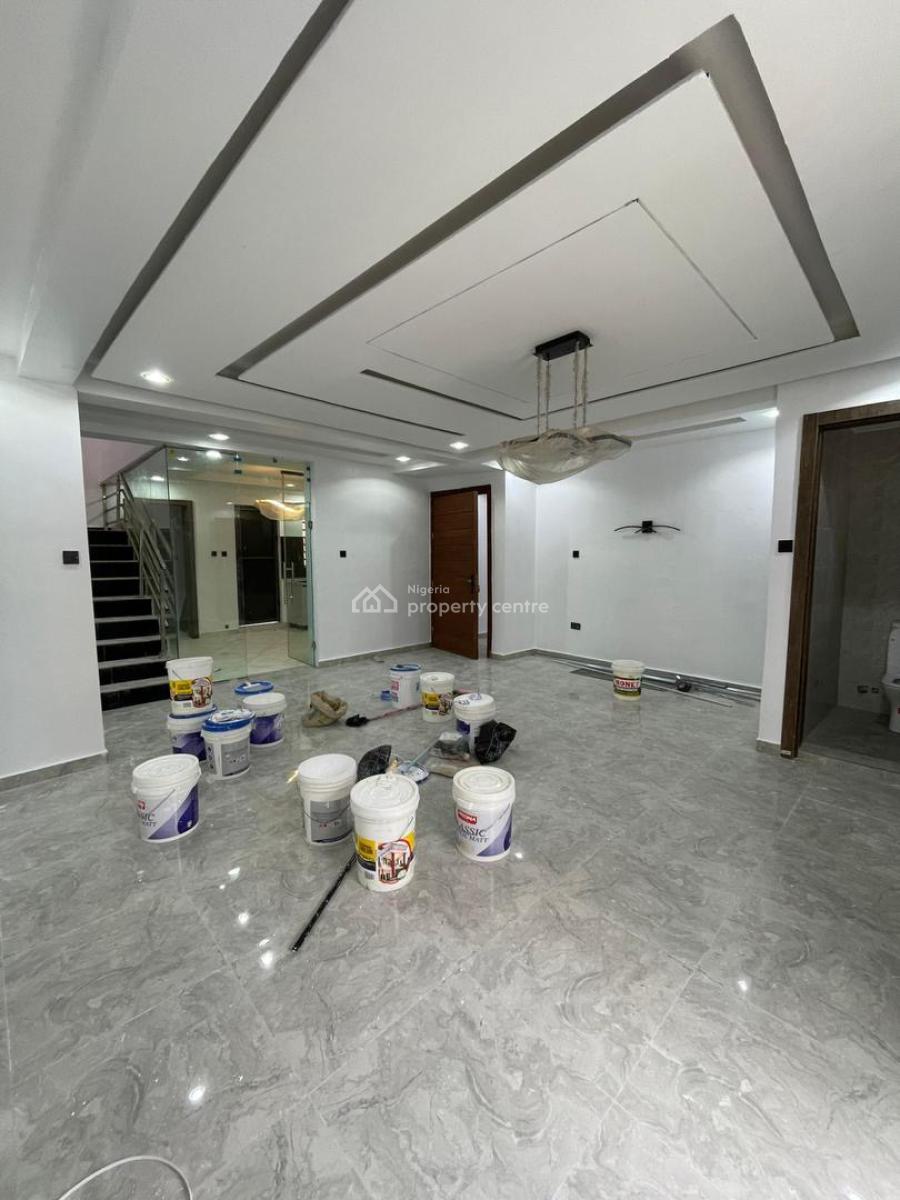 4 Bedroom Terrace Duplex with Bq and Gym, Ikate, Lekki, Lagos, Terraced Duplex for Sale