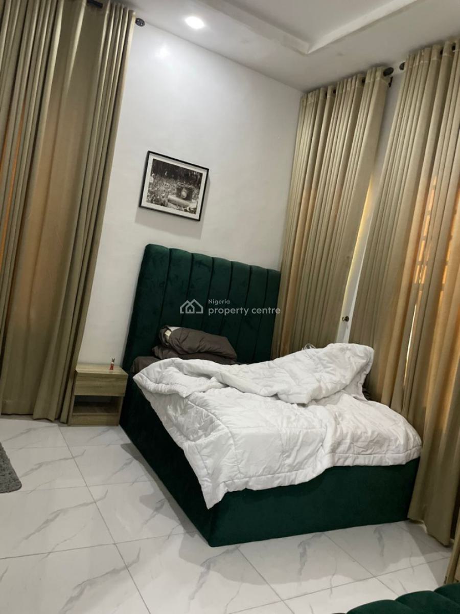 Beautifully Furnished Fully Detached 3 Bedroom Duplex with Bq, Chevron, Lekki, Lagos, Detached Duplex for Rent