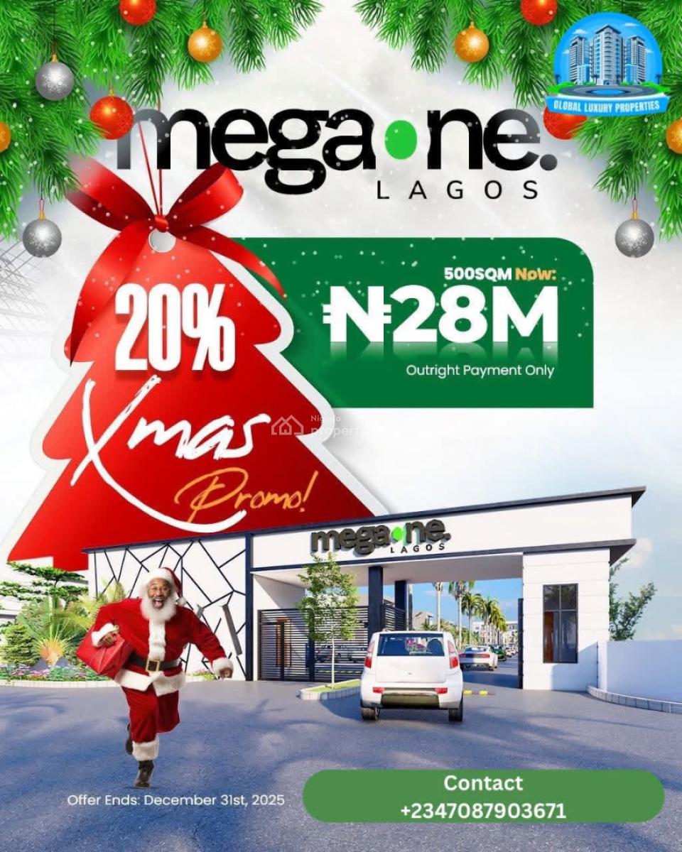 20% Xmas Promo, Lekki Epe Expressway, Ibeju Lekki, Lagos, Mixed-use Land for Sale