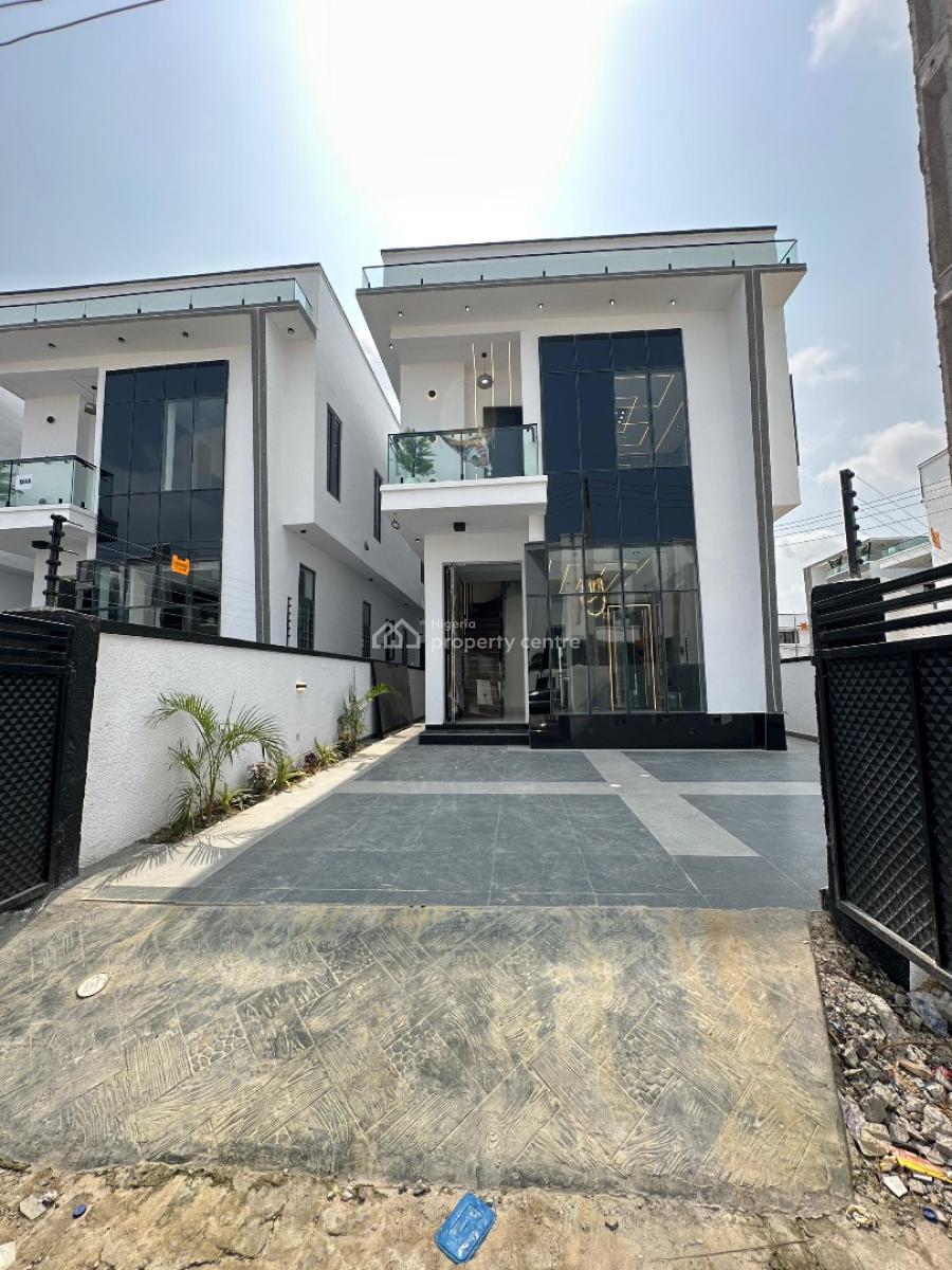 Exquisite Luxury Spacious 4 Bedroom Fully Detached Duplex with Bq, Ajah, Lagos, Detached Duplex for Sale