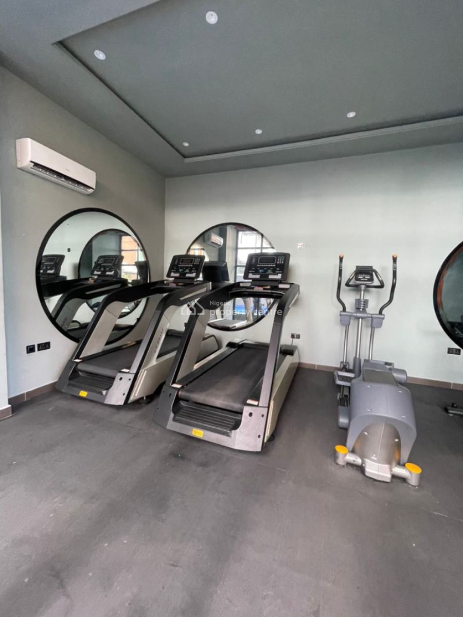 Fully Furnished Two (2) Bedroom Apartment with Pool, Gym and Elevator, Lekki Phase 1, Lekki, Lagos, Flat / Apartment for Rent