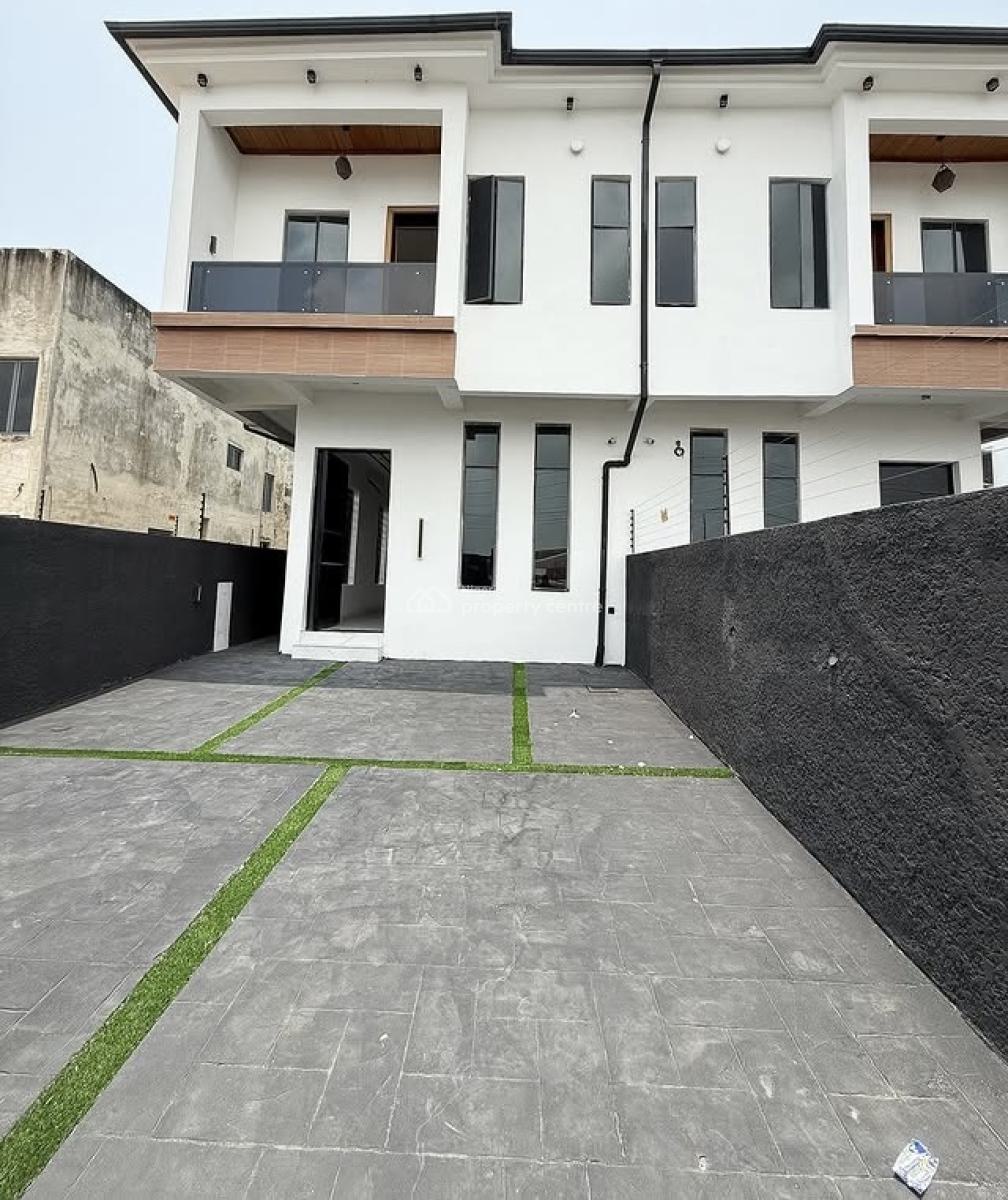Stunning 4 Bedroom Semi Detached Duplex with Swimming Pool and Bq, Agungi, Lekki, Lagos, Semi-detached Duplex for Sale