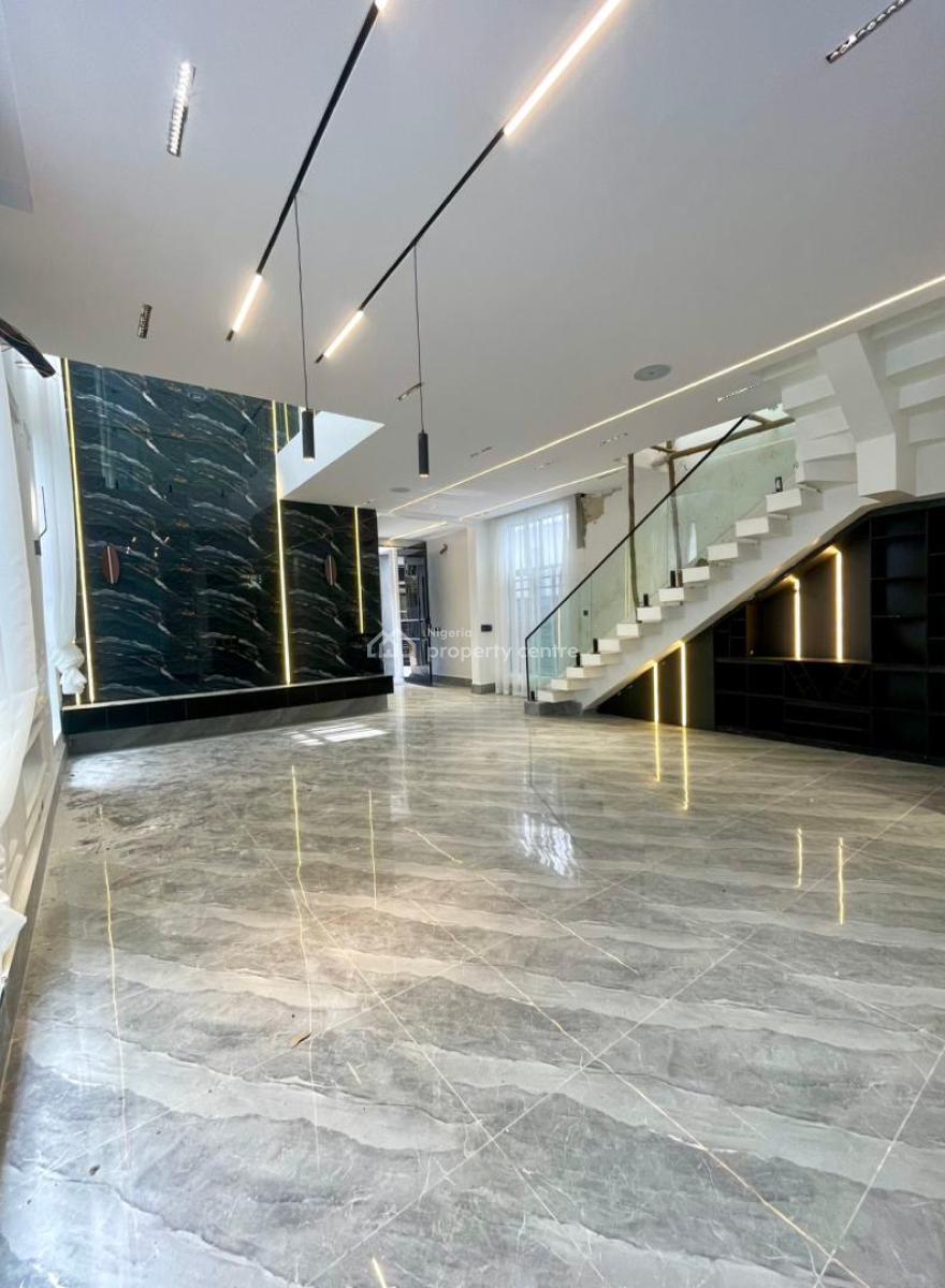 Carved 5 Bedroom Luxury Smart Home, Chevron, Lekki, Lagos, House for Sale