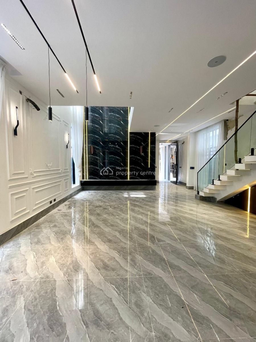 Carved 5 Bedroom Luxury Smart Home, Chevron, Lekki, Lagos, House for Sale