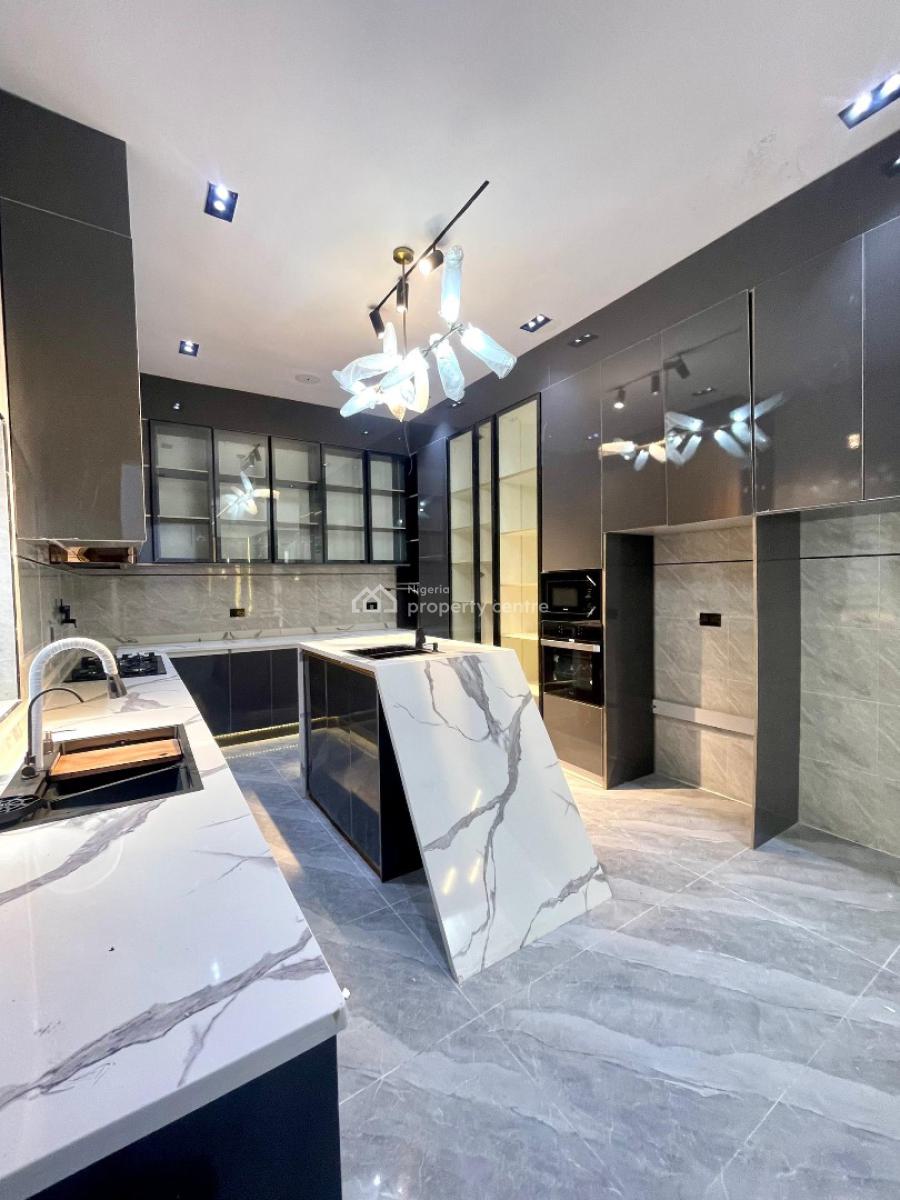 Carved 5 Bedroom Luxury Smart Home, Chevron, Lekki, Lagos, House for Sale