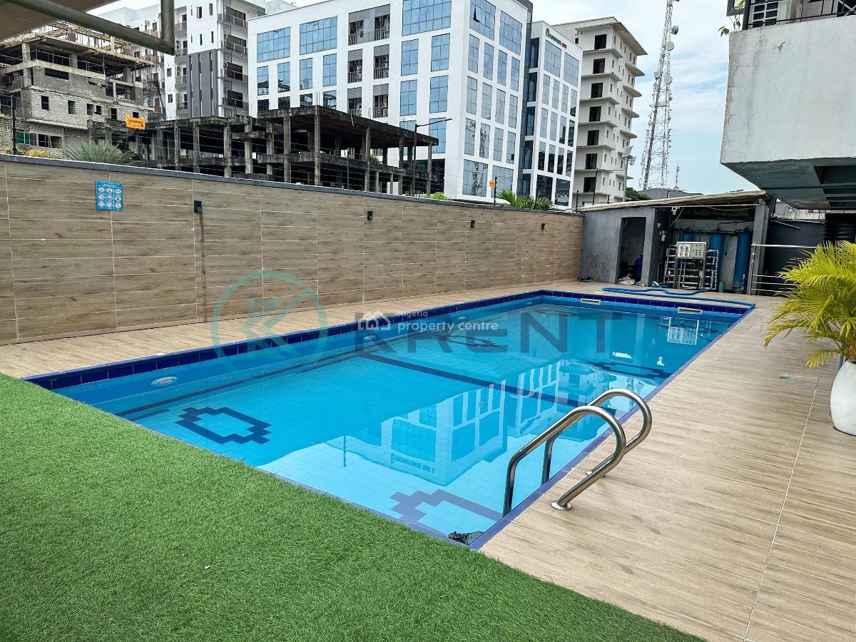 Luxurious Well Furnished 2 Bedroom Apartment with Pool, Lekki Phase 1, Lekki, Lagos, Flat / Apartment for Rent