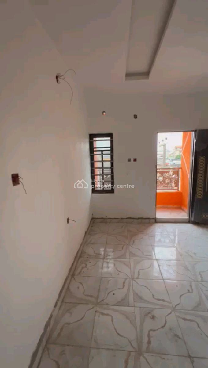 a Newly Built and Standard Miniflat, Upstairs with Pop, 2 Toilet, 2 Bathroom, Screeded Wall, Off Market Street, Shomolu, Lagos, Mini Flat (room and Parlour) for Rent
