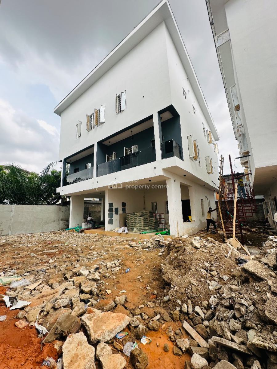 Newly Built 4 Bedroom  Terrace Duplex, Adeniyi Jones, Ikeja, Lagos, Terraced Duplex for Sale