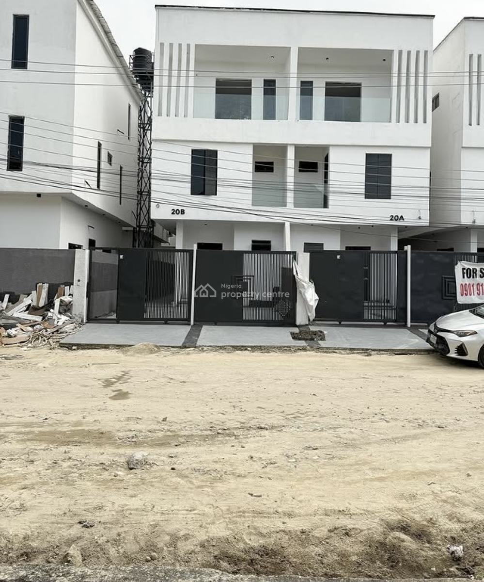 Lovely 4 Bedroom Semi Detached Duplex with Bq, Agungi, Lekki, Lagos, Semi-detached Duplex for Sale