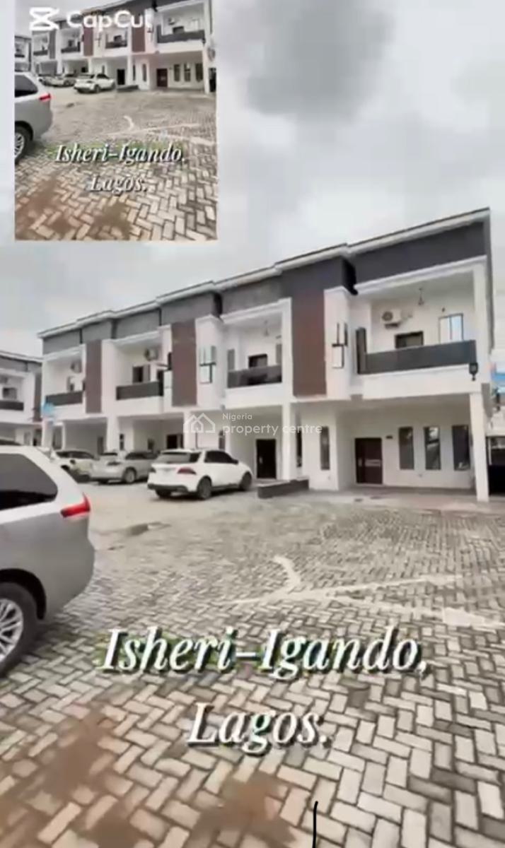 Luxury 3-bedroom Terrace Duplex, Off Lasu–igando Road, Igando, Ikotun, Lagos, Terraced Duplex for Sale