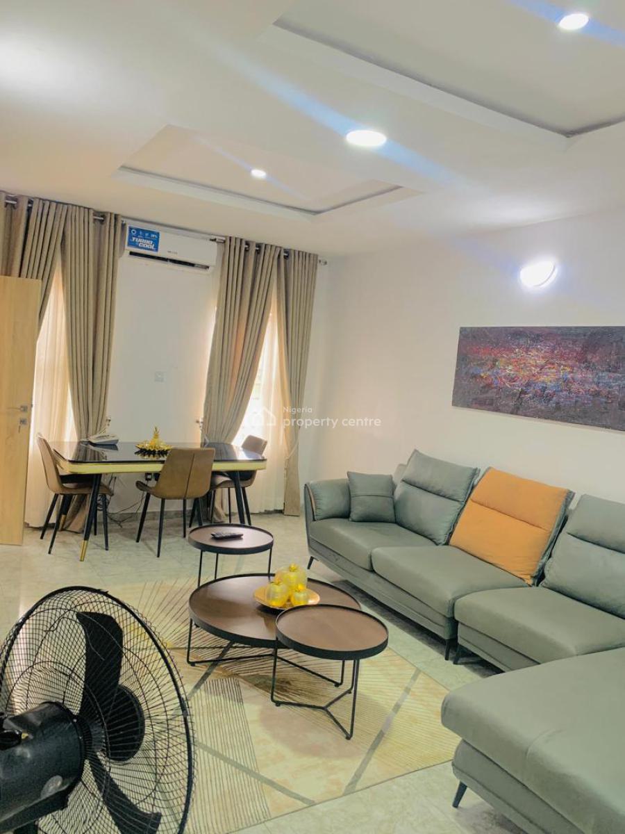Fully Service Luxury 3 Bedroom  Apartment with 24 Hours, Lekki Conversative Road, Lekki, Lagos, House Short Let