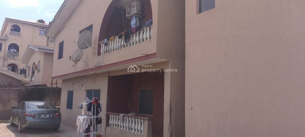 Block of Flats on 713sqm Cornerpiece  Land, Off Community Road, Ago Palace, Isolo, Lagos, Block of Flats for Sale