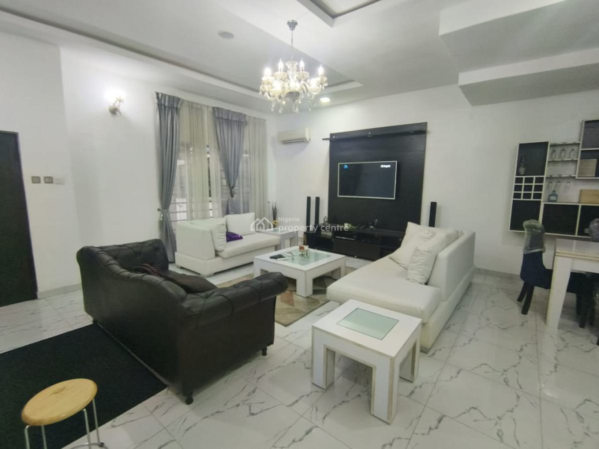 4 Bedroom Semi Detached Duplex with Bq, Osapa London, Osapa, Lekki, Lagos, Semi-detached Duplex for Rent