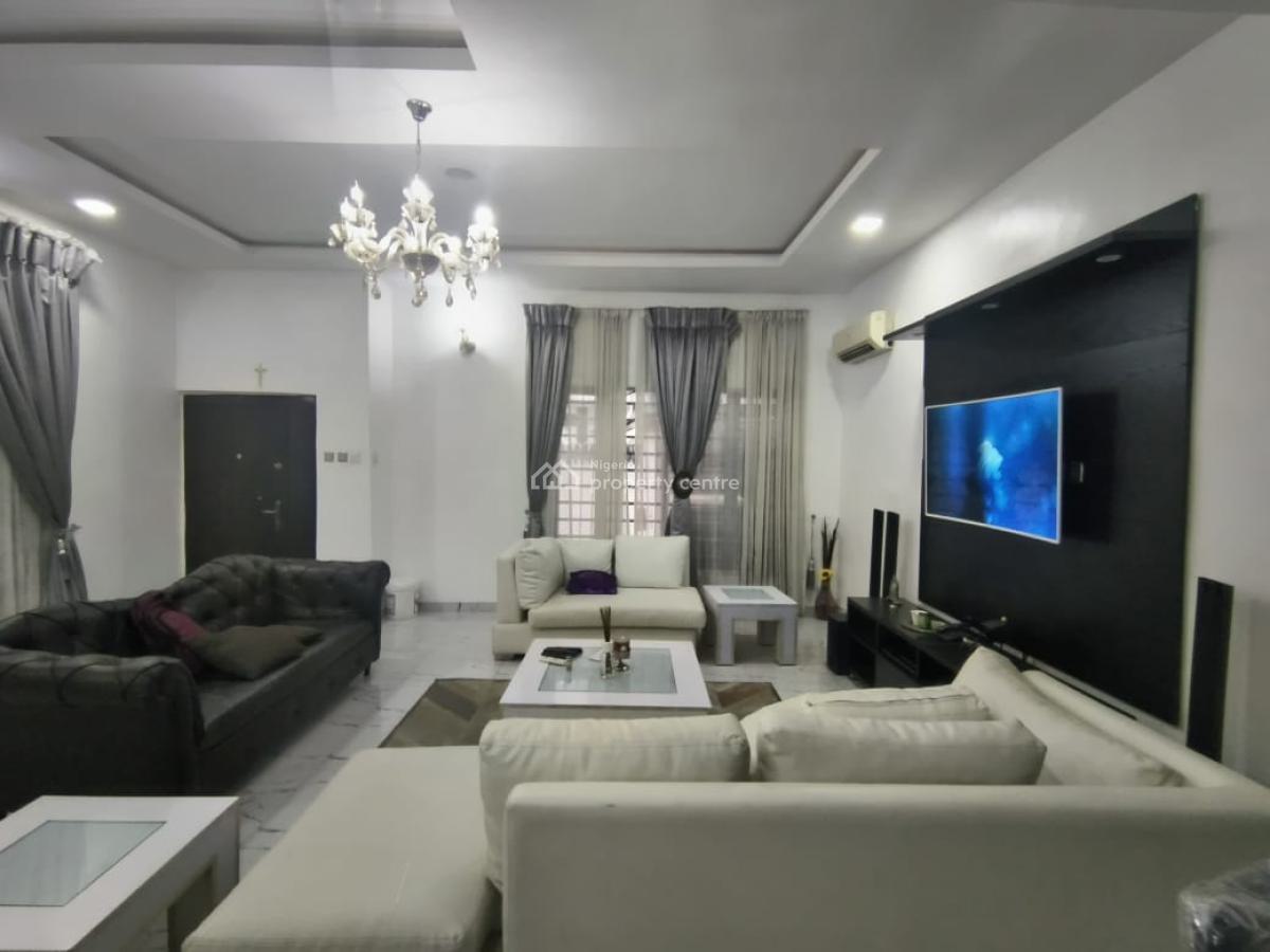 4 Bedroom Semi Detached Duplex with Bq, Osapa London, Osapa, Lekki, Lagos, Semi-detached Duplex for Rent