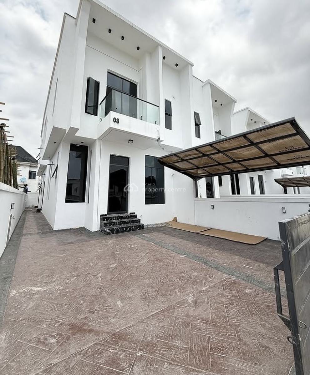 Contemporary 4 Bedroom Semi Detached Duplex with Bq, Orchid, Lekki, Lagos, Semi-detached Duplex for Sale