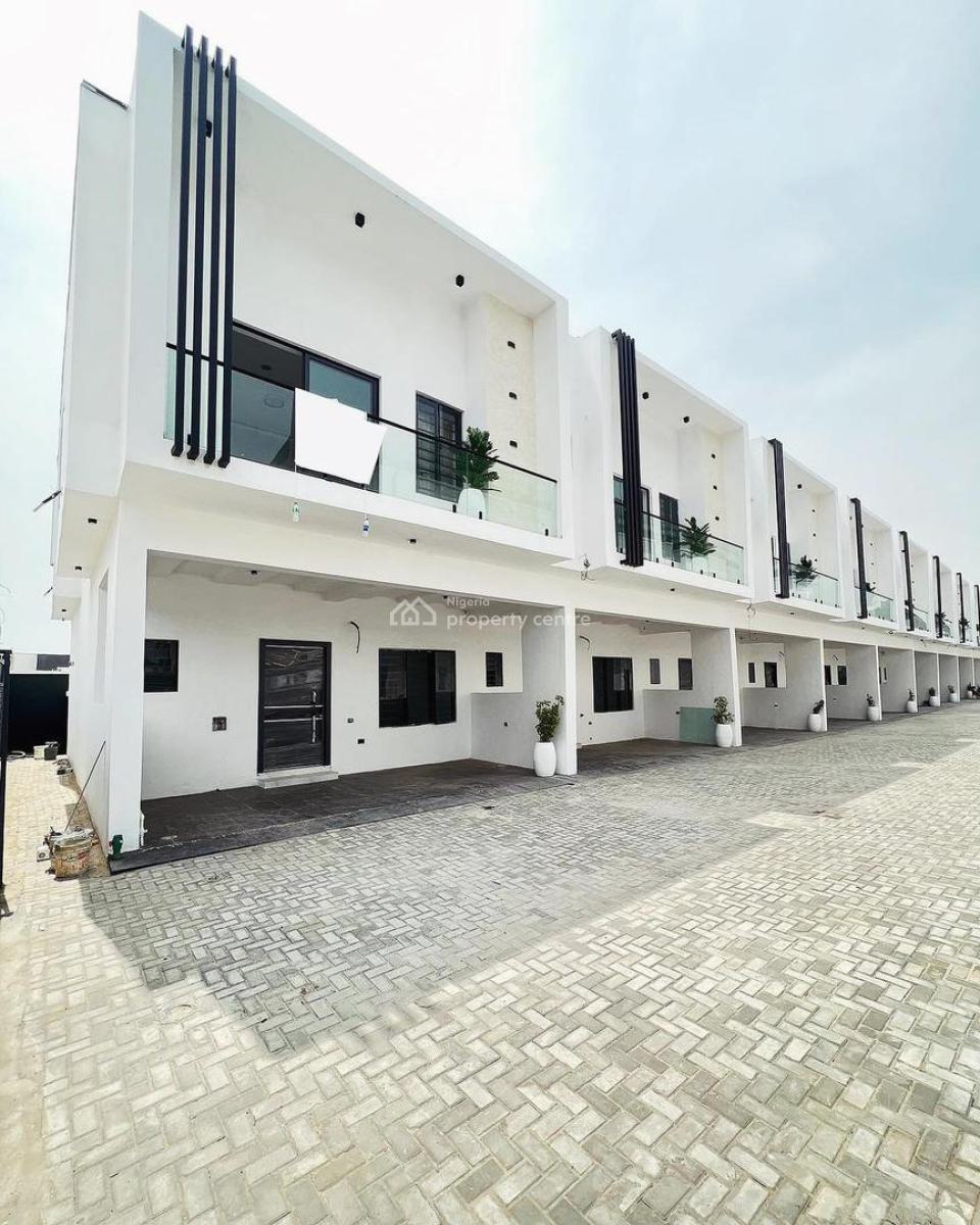 Brand New Spacious 4 Bedrooms Terrace Duplex, Lekki County Homes, Ikota, Lekki, Lagos, Terraced Duplex for Sale