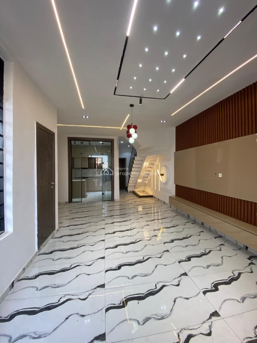 4 Bedroom Semi Detached Duplex with a Room Bq, Ikota, Lekki, Lagos, Semi-detached Duplex for Sale