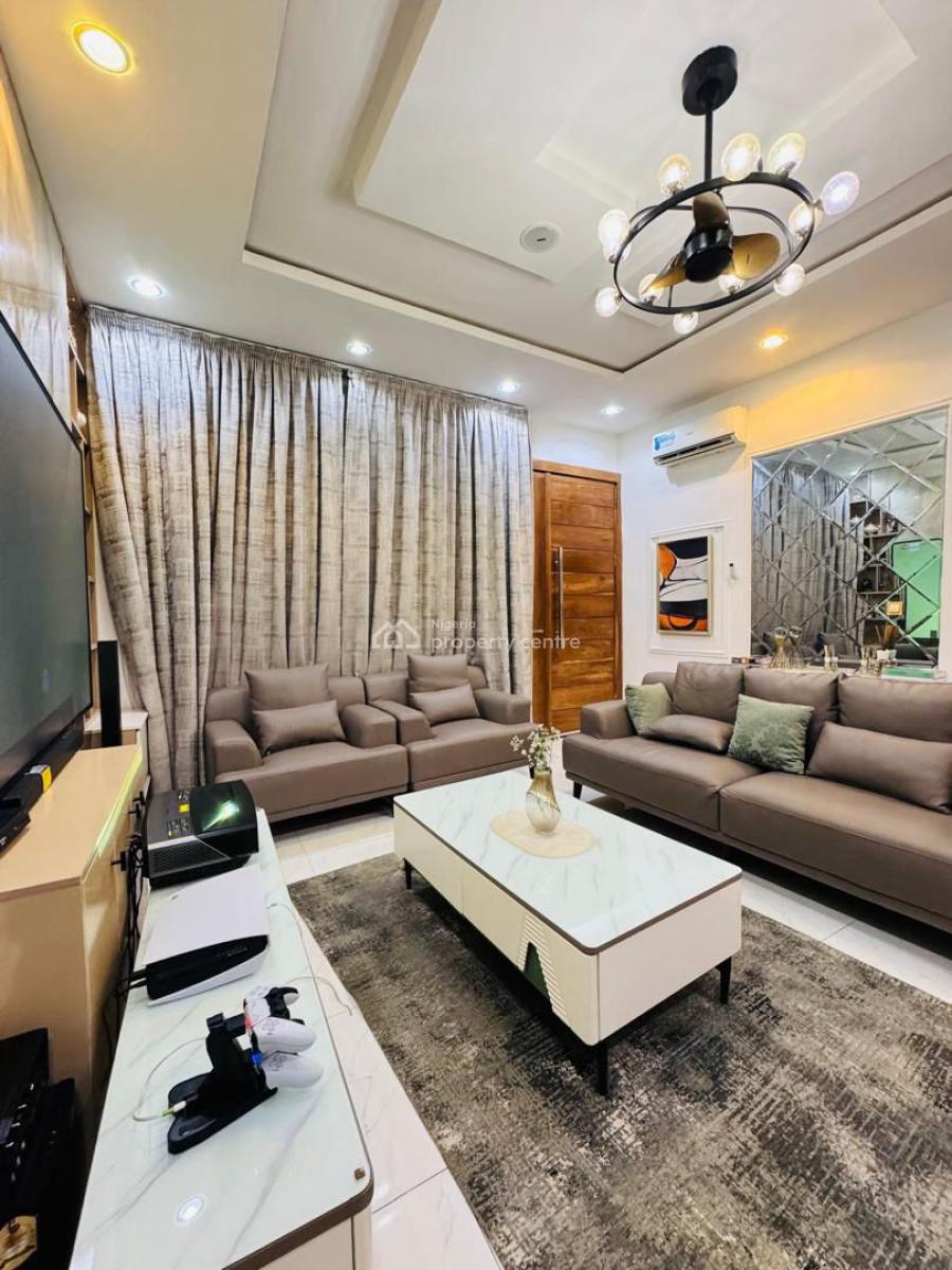 Furnished 4bedroom Fully Detached Duplex with Swimming Pool, Ikota Villa, Ikota, Lekki, Lagos, Detached Duplex for Sale