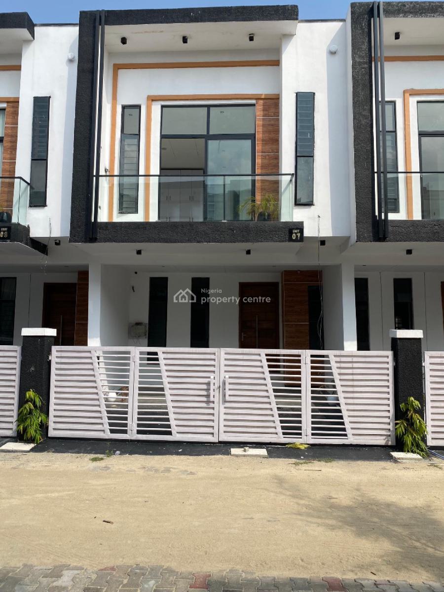 4 Bedroom Terrace Duplex with a Room Bq, Ikota Gra, Ikota, Lekki, Lagos, Terraced Duplex for Sale