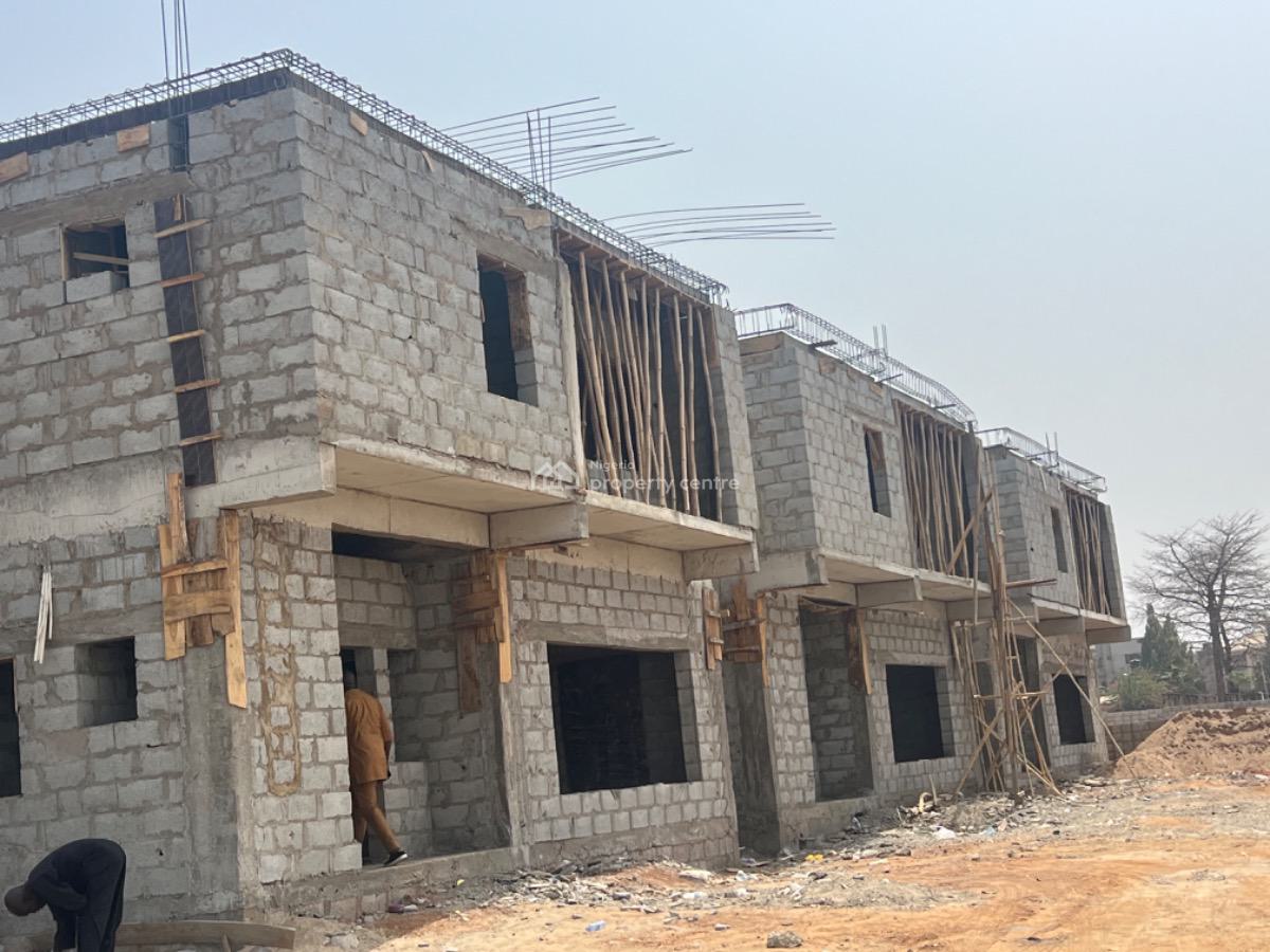 4 Bedroom Terraced Duplex with a Bq, Life Camp, Abuja, Terraced Duplex for Sale