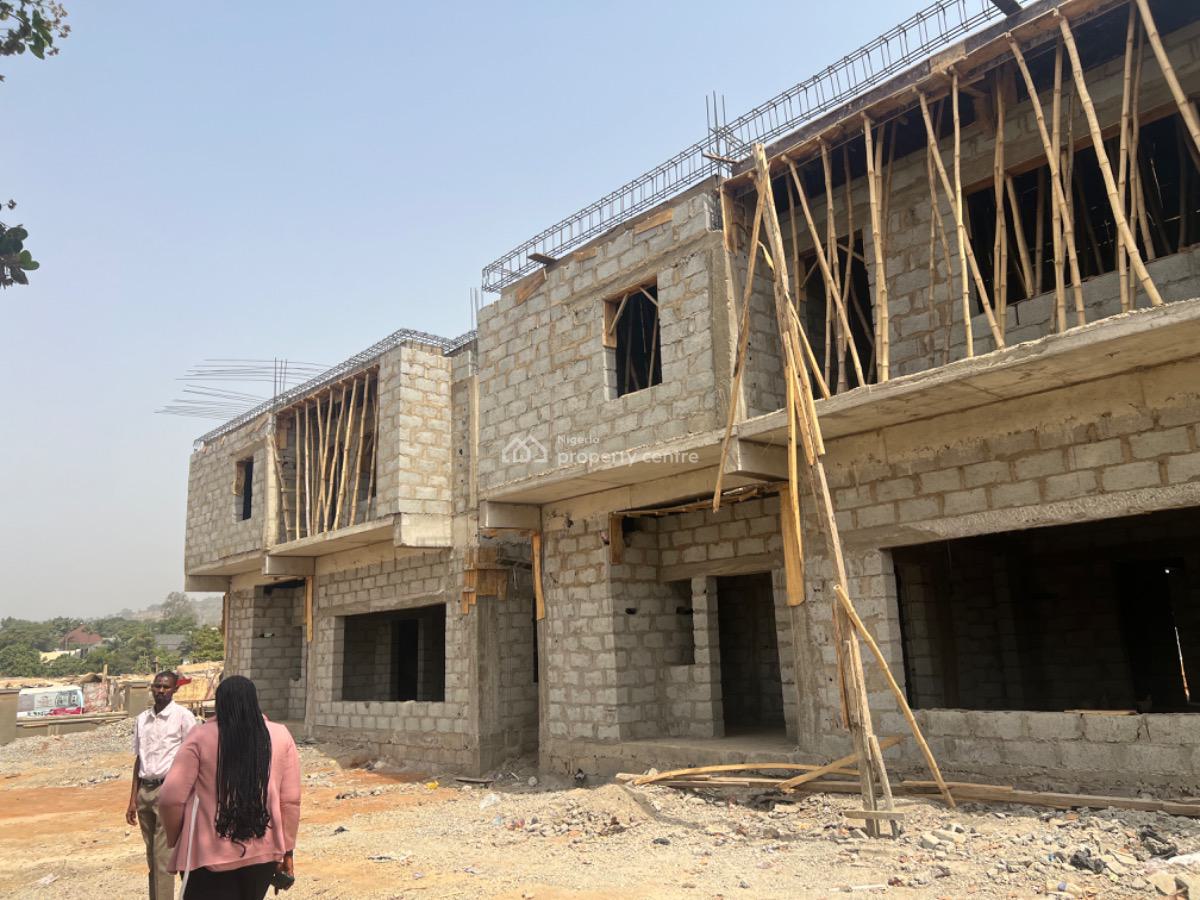 4 Bedroom Terraced Duplex with a Bq, Life Camp, Abuja, Terraced Duplex for Sale