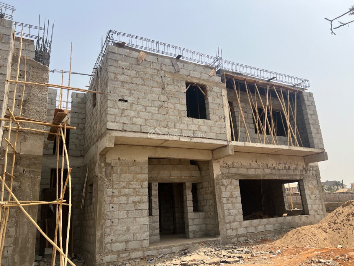 4 Bedroom Terraced Duplex with a Bq, Life Camp, Abuja, Terraced Duplex for Sale