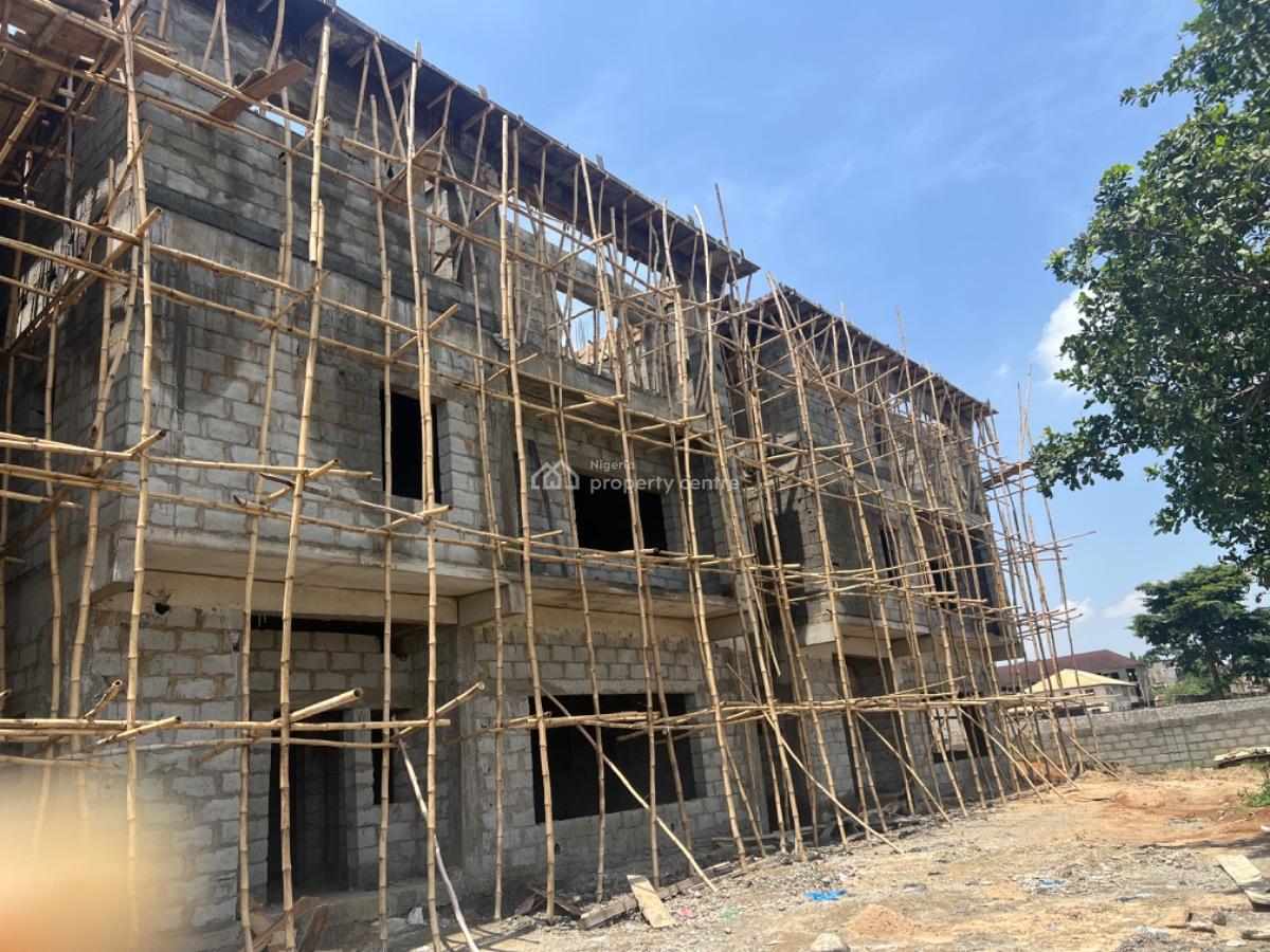 5 Bedroom Terraced Duplex with a Bq, Close to Jabi Airport Junction, Life Camp, Abuja, Terraced Duplex for Sale