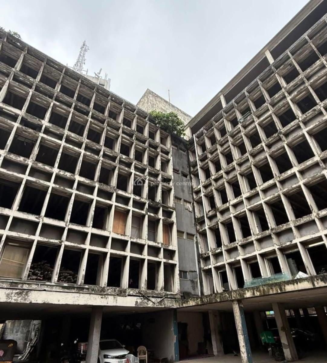 Well Built 6 Floor Old Commercial Building, Broad Street, Lagos Island, Lagos, Commercial Property for Sale