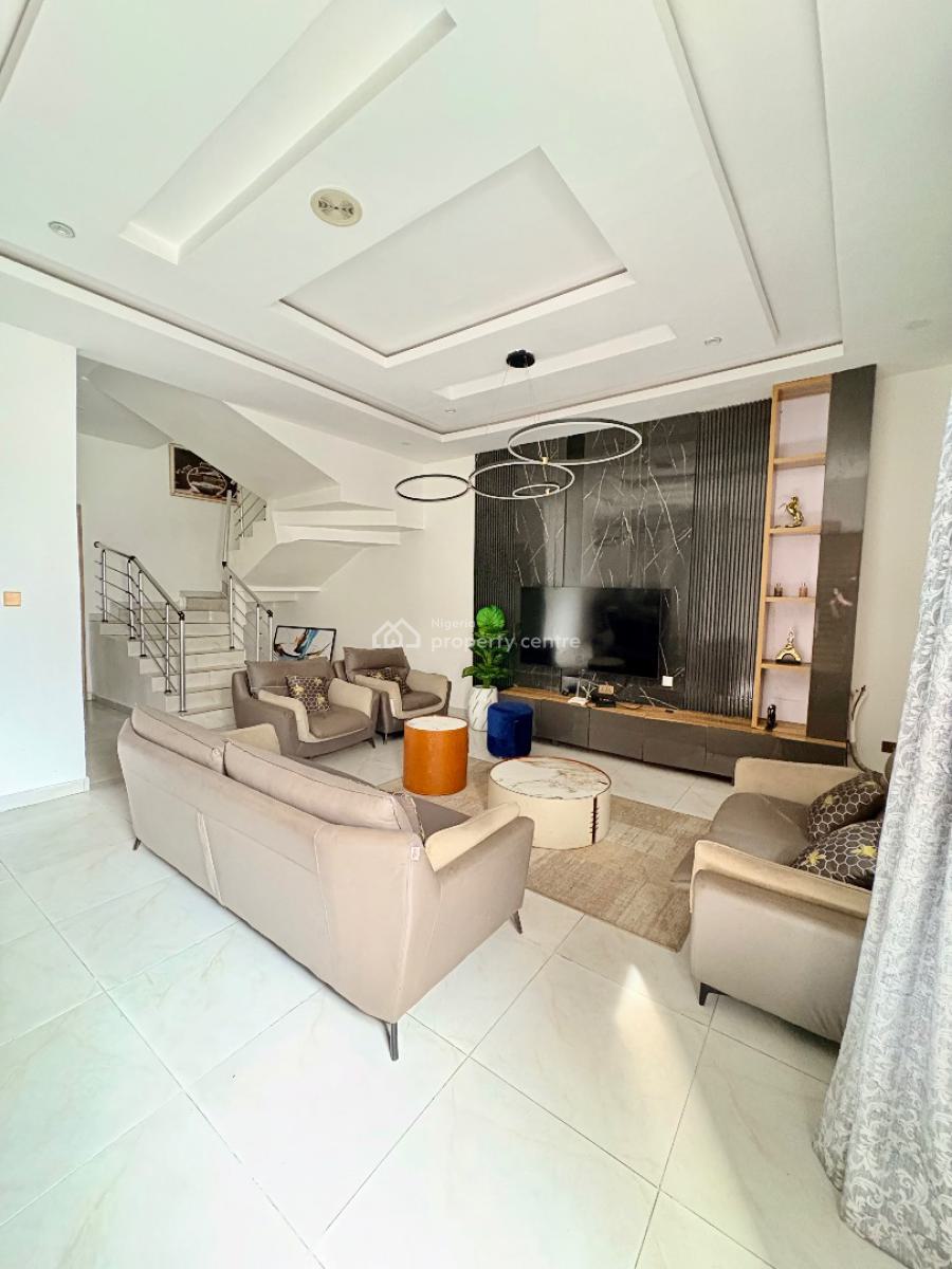 Exquisite Modern 4 Bedroom Duplex with a Bq, Royal Pine Estate, Orchid Road By Lekki. 2nd Toll Gate, Lekki, Lagos, Semi-detached Duplex for Rent