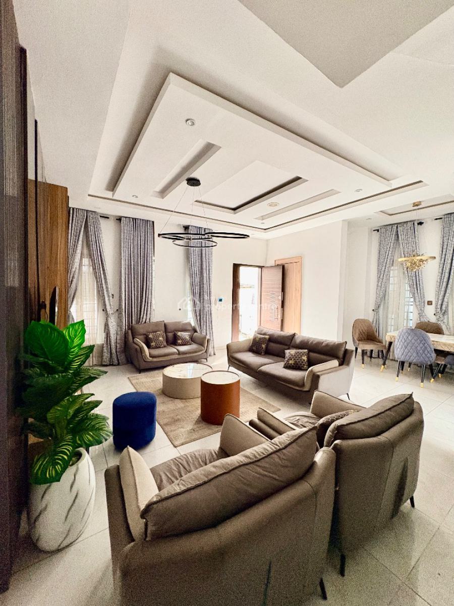 Exquisite Modern 4 Bedroom Duplex with a Bq, Royal Pine Estate, Orchid Road By Lekki. 2nd Toll Gate, Lekki, Lagos, Semi-detached Duplex for Rent